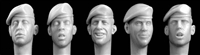 Hornet Heads HQH01 - Heads with Modern UN Berets