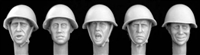 Hornet Heads HRH01 - Heads Wearing Russian Helmet (WW2 / Modern)