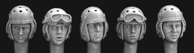 Hornet Heads HUH08 - Heads, USA Tank Crews WW2