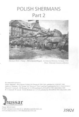 Hussar HSD-35024 - Polish Shermans, Part 2