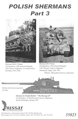 Hussar HSD-35025 - Polish Shermans, Part 3