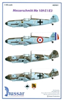 Hussar HSD-48001 - Messerschmitt Bf 109 E1/E3