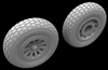 Hussar HSR-32003 - P-51 Mustang Square Tread wheels