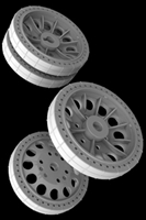 Hussar HSR-35029 - T-34/76 / T-34/85 Half Spider Late Wheels