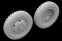 Hussar HSR-35054 - M2/M3 Half Track Front Wheels (three types)