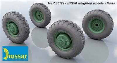 Hussar HSR-35122 - BRDM Mitas Weighted Wheels