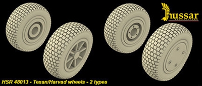 Hussar HSR-48013 - Texan / Harvard Wheels (2 types)