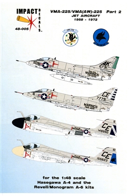 Impact 48-005 - VMA-225/VMA(AW)-225, Part 2, Jet Aircraft 1958-1972