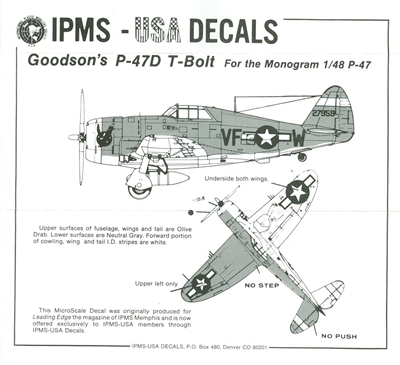 IPMS USA - Goodson's P-47D T-Bolt