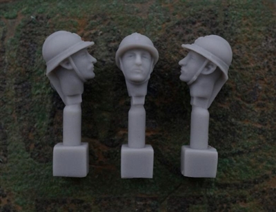 Jon Smith SH03 - 1/32 French Head - Adrian Helmet M1915