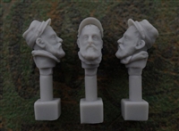 Jon Smith SH08 - 1/32 French Head - Kepi with Beard