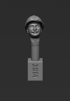 Jon Smith SSH34 - 1/35 French Head - Adrian Helmet