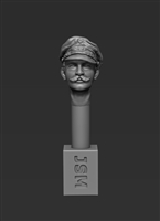 Jon Smith SSH66 - 1/35 German Head - Field Cap M08 only slanted left