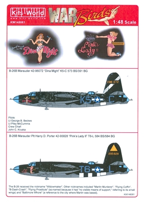 Kits-World KW148081 - B-26B Marauder