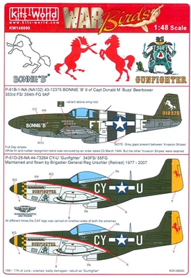 Kits-World KW148090 - War Birds