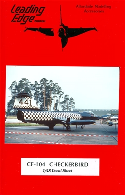 Leading Edge 104.1.48 - CF-104 Checkerbird