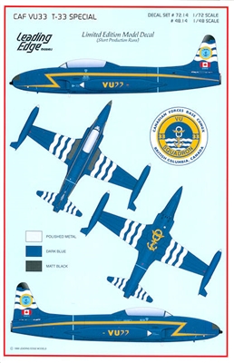 Leading Edge 48.14 - CAF VU33 T-33 Special