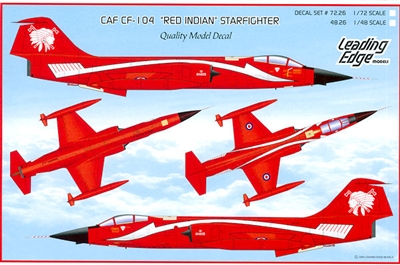 Leading Edge 48.26 - CAF CF-104 "Red Indian" Starfighter