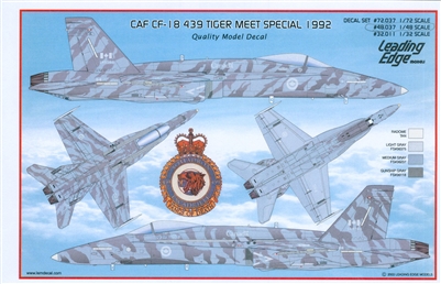 Leading Edge 48.37 - CAF CF-18 439 Tiger Meet Special 1992