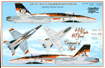Leading Edge 48.48 - CAF CF-18 433 Squadron 60th Special