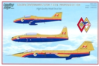 Leading Edge 48.67 - Golden Centennaires Tutor, T-33 & Proposed CF-104