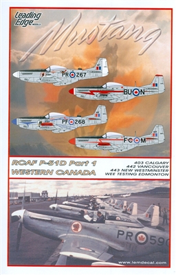 Leading Edge 48.80 - RCAF P-51D, Part 1 Western Canada