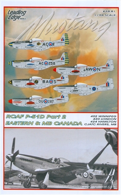 Leading Edge 48.81 - RCAF P-51D, Part 2 (Eastern & MB Canada)