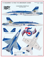 Leading Edge 72.16 - 410 Squadron F-18 "RCAF 75th Anniversary Scheme"