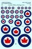 Leading Edge LEM-LE006 - RCAF Standard Roundels , Early 1950s-1960s (1/48 scale)