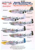 Lifelike Decals 32-020 - North American P-51 Mustang, Part 3