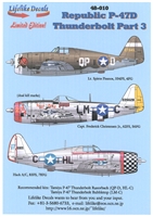 Lifelike Decals 48-010 - Republic P-47D Thunderbolt, Part 3