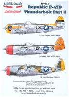 Lifelike Decals 48-011 - Republic P-47D Thunderbolt, Part 4