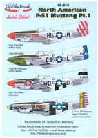 Lifelike Decals 48-015 - North American P-51 Mustang, Part 1