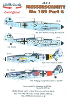 Lifelike Decals 48-018 - Messerschmitt Me 109, Part 4