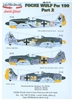 Lifelike Decals 48-019 - Focke Wulf Fw 190, Part 2
