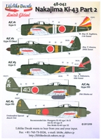 Lifelike Decals 48-042 - Nakajima Ki-43, Part 2