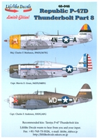 Lifelike Decals 48-046 - Republic P-47D Thunderbolt, Part 8