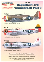 Lifelike Decals 48-049 - Republic P-47D Thunderbolt, Part 9