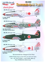 Lifelike Decals 48-050 - Kawasaki Ki-61, Part 1