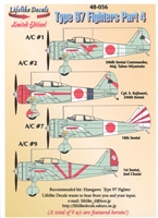 Lifelike Decals 48-056 - Type 97 Fighters Part 4 (Nakajima Ki-27 Nate)