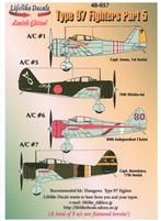 Lifelike Decals 48-057 - Type 97 Fighters Part 5 (Nakajima Ki-27 Nate)