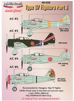 Lifelike Decals 48-058 - Type 97 Fighters Part 6 (Nakajima Ki-27 Nate)