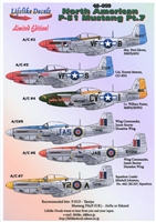 Lifelike Decals 48-059 - North American P-51 Mustang, Part 7