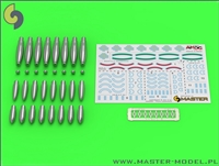 Master AM24013 - Additional Types of Warheads for British RP-3 Rocket (60LB F, 25LB SAP, 25LB AP)