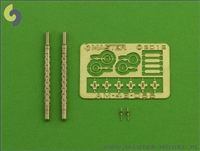 Master AM48055 - German Aircraft Machine Gun MG 15 Turned Barrels & Etched Sights (2 pcs)