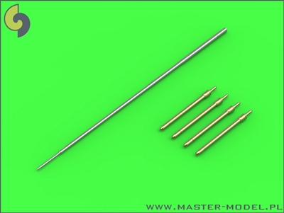 Master AM48094 - MiG-19PM (Farmer E) Missile Rails Nose Parts (4 pcs) & Pitot Tube