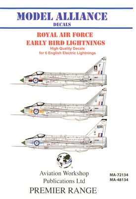 Model Alliance MA-48134 - Royal Air Force Early Bird Lightnings