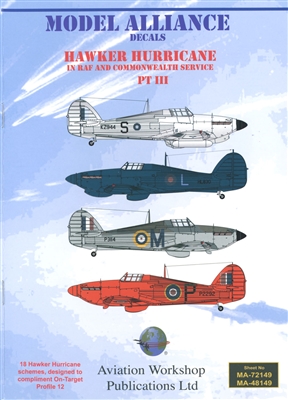 Model Alliance MA-48149 - Hawker Hurricane in RAF and Commonwealth Service, Pt III