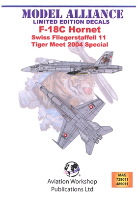 Model Alliance MAS-489011 - F-18C Hornet, Swiss Fliegerstaffell 11