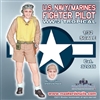 Master Details 32035 - U.S. Navy/Marines Fighter Pilot, WW2 Tropical